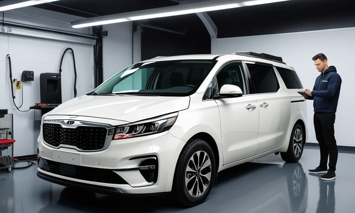 wide shot pristine kia 0