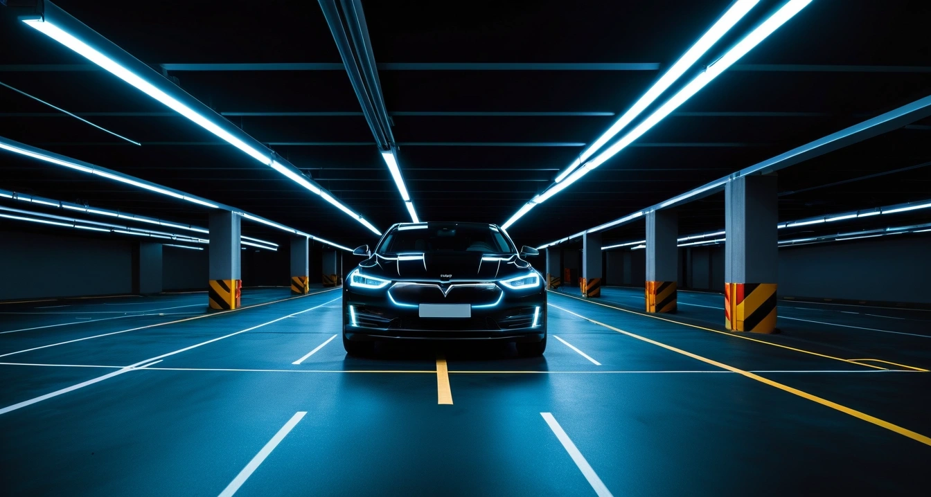 electric vehicle underground parking 1