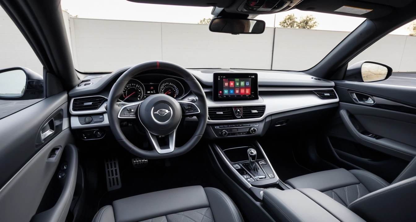 a clean modern car interior premium leat 1 6