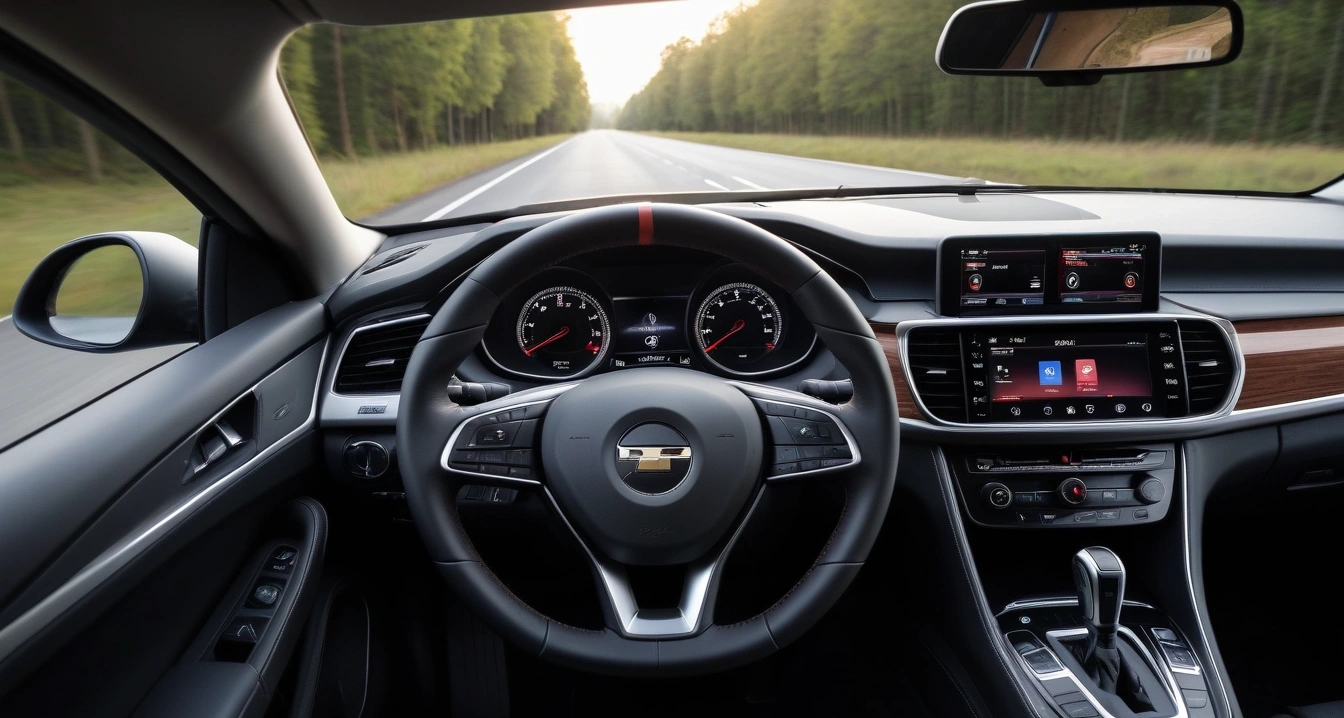 a clean modern car interior premium leat 1