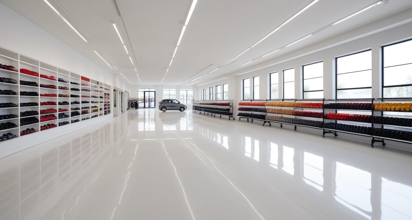a sleek modern private repair shop parke 1