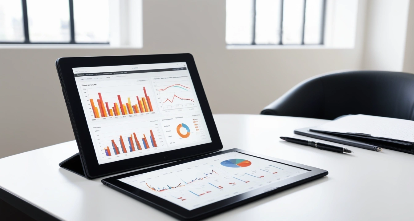 an upscale financial advisor desk featur 1
