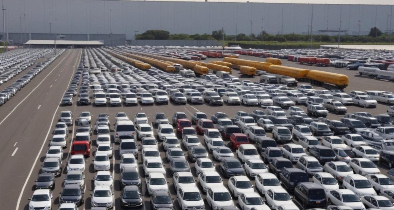 used car export complex diesel vehicles 1