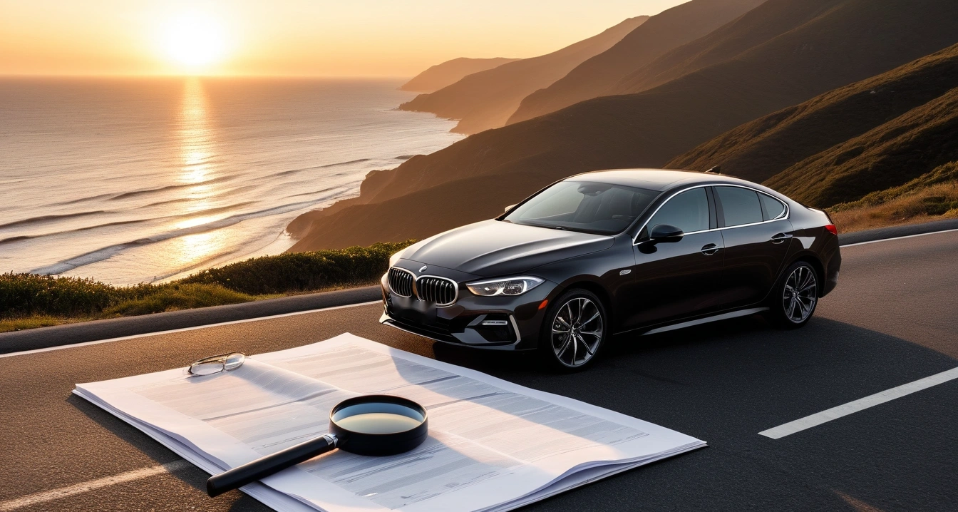 a stylish used car delivery a document o 1