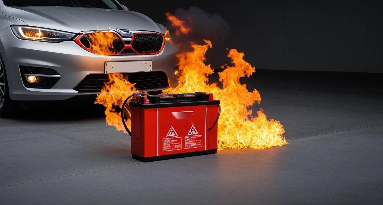 electric vehicle battery ev battery fire 1
